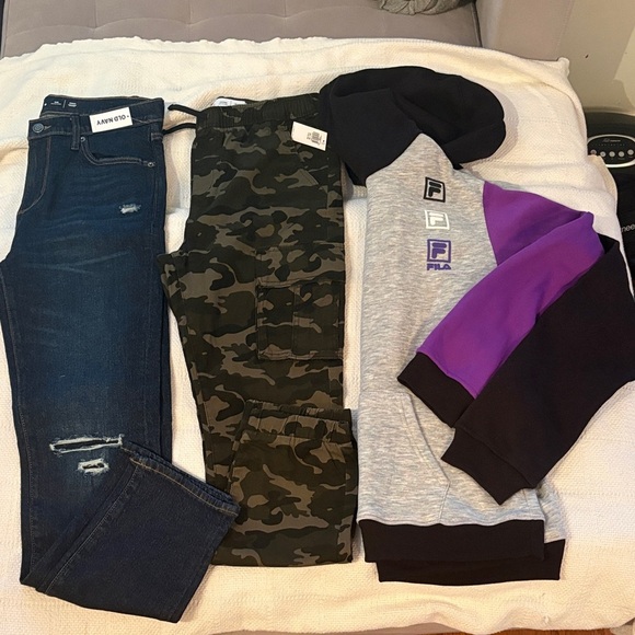 Old Navy Other - BNWT Old Navy Adjustable Pants & Filas Hoodie